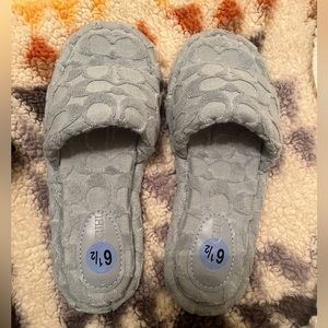 Coach Women's Shoes Coach Bridgett Sandal In Signature Terry Cloth